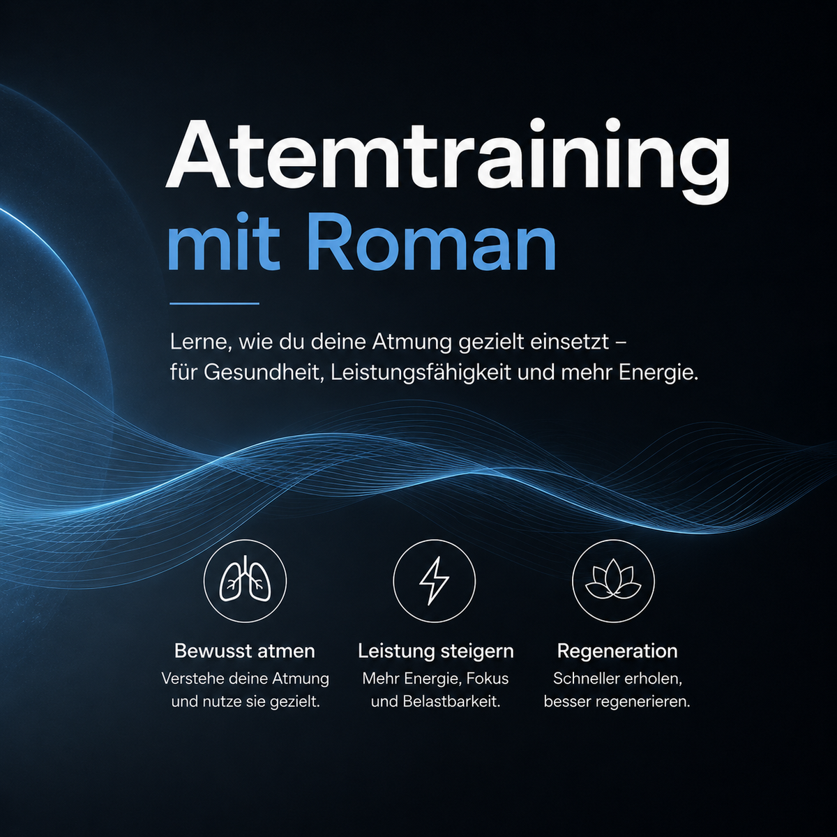 1:1 Atemtraining mit Roman Gruber